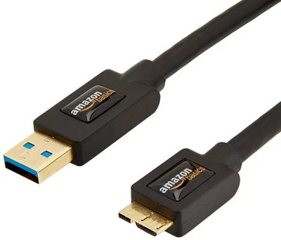 Amazon Basics Micro USB to USB-A 3.0 Charger Cable, 4.8Gbps High-Speed 3 Foot - Image 1 of 4