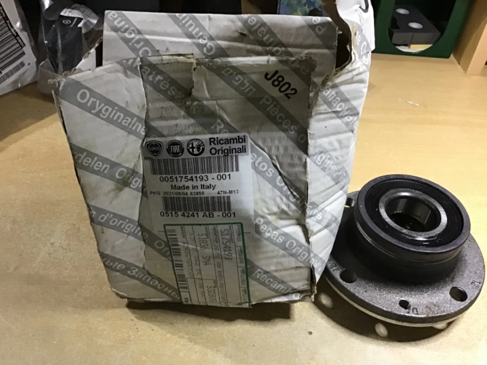 GENUINE FIAT ALFA REAR WHEEL ABS HUB BEARING KIT 2007 ONWARDS 51754193 - Image 1 of 1