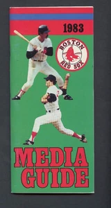 1983 Boston Red Sox Media Guide - Picture 1 of 1