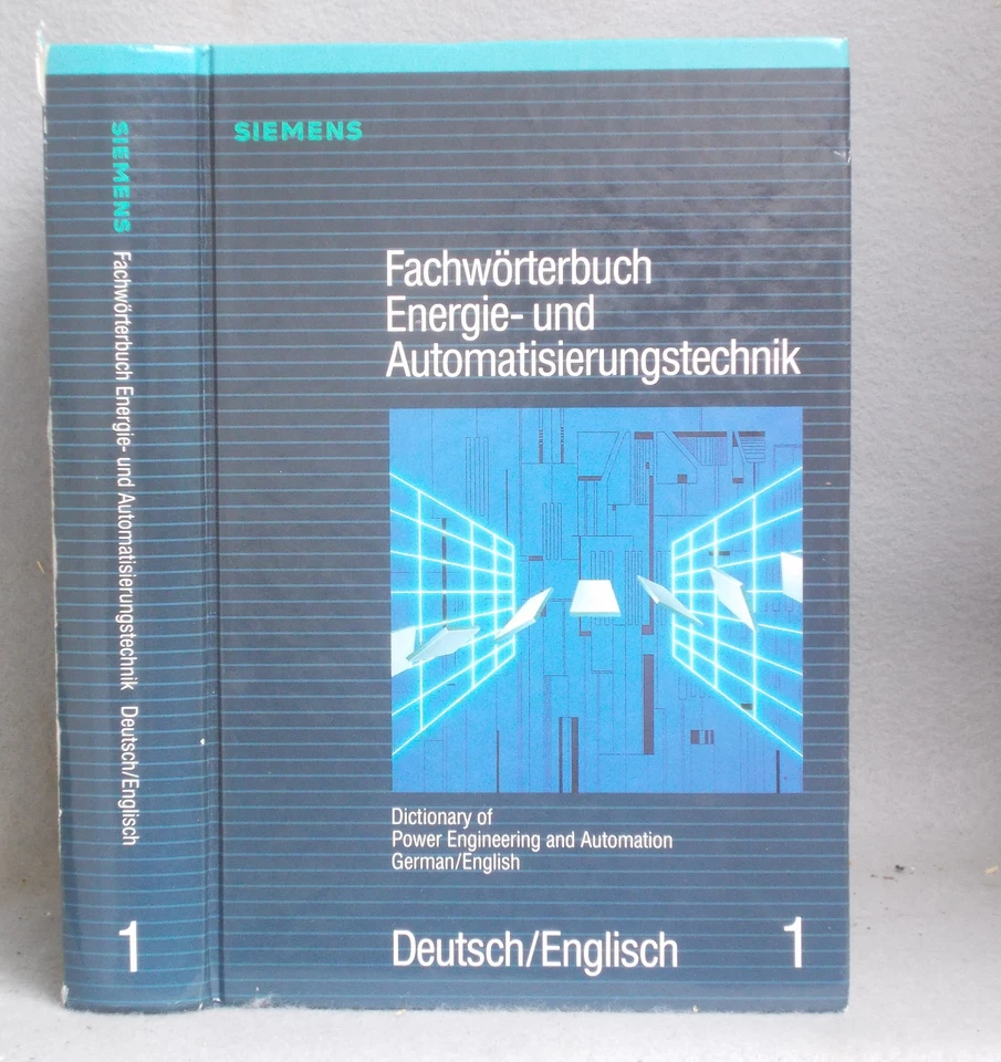 GERMAN-ENGLISH DICTIONARY OF POWER ENGINEERING & AUTOMATION Siemens  - Image 1 of 1