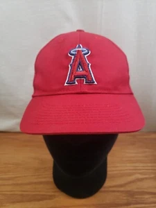 Los Angeles Angels, Hook & Loop Adj. Baseball Cap, Hat Embroidered Logo, Small - Picture 1 of 6