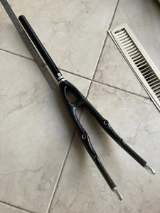 Easy Racers recumbent bike CARBON FIBER FORK nos NEW 1" diameter 11 & 3/8" long - Picture 1 of 14