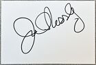 Jo Anne Worley Signed In Person 4x6 Index Card In Top Loader - Authentic