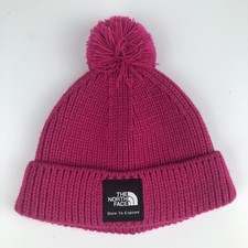 the north face infant baby box logo pom beanie