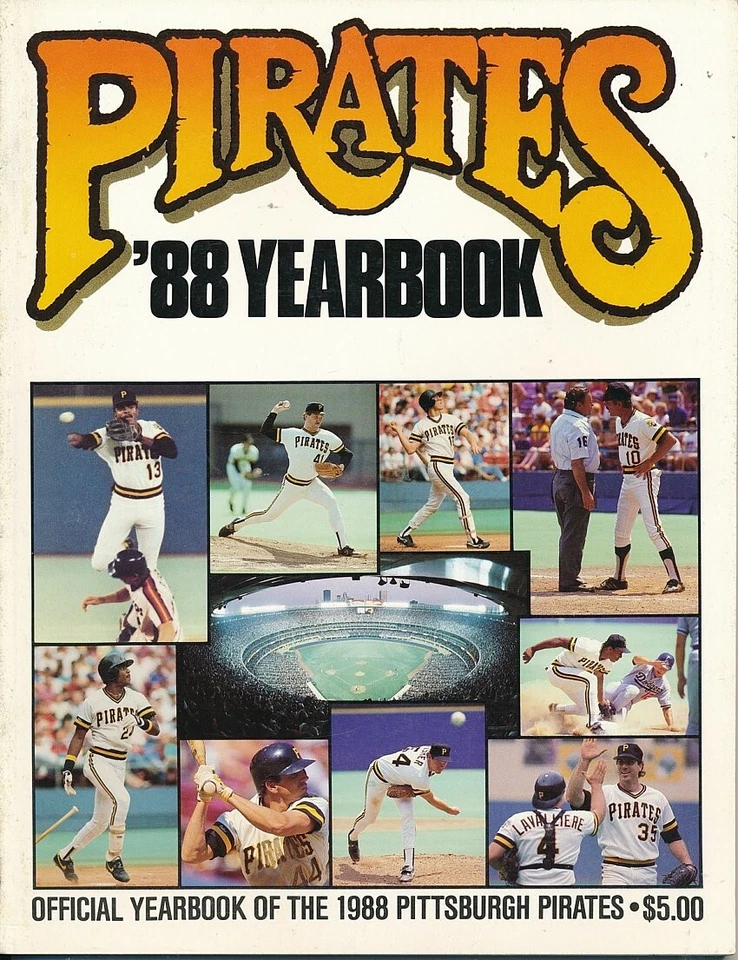 1988 Pittsburgh Pirates Yearbook - Shipped in a Box - Please Read - Image 1 of 1