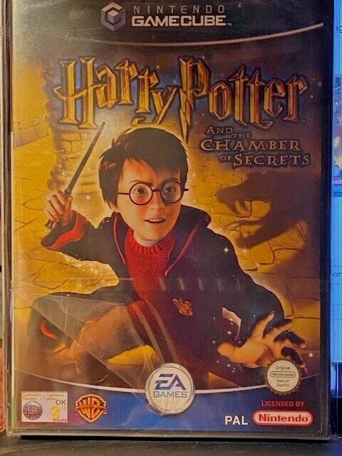 BNIB~ GAMECUBE: ~ HARRY POTTER & THE CHAMBER OF SECRETS  ~ {Sealed} ~  ** PAL ** - Image 1 of 3