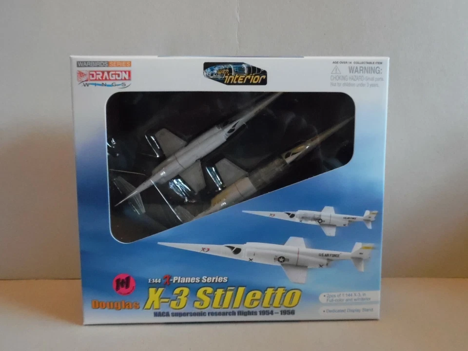 DRAGON WINGS - DR51035 DOUGLAS X-3 STILETTO NACA X 2 US AIR FORCE, SCALE 1:144 - Image 1 of 4