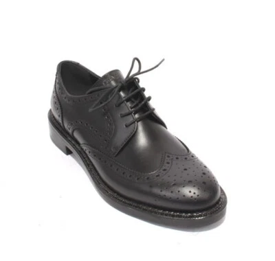 Zapatos con cordones Frau 95 de cuero negro 36 / EE. UU. 6 Foto 1 de 4