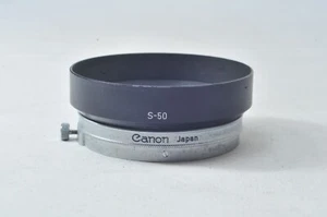 @ SakuraDo Camera @ Rare @ Canon Metal Lens Hood S-50 for 50/1.4 M39 & FL 50/1.8 - Picture 1 of 10