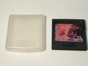 SEGA Game Gear Lion King Game With Plastic Case - Picture 1 of 2