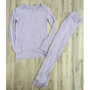 Little Sleepies Light Purple Crew Neck Long Sleeve Pajamas Set, 7/8 (k9) - Picture 1 of 4