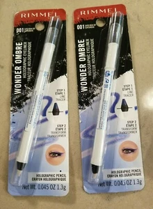 Rimmel London Wonder Ombre Holographic Eyeliner 001 Super Nova Sky - Lot of 2 - Picture 1 of 3
