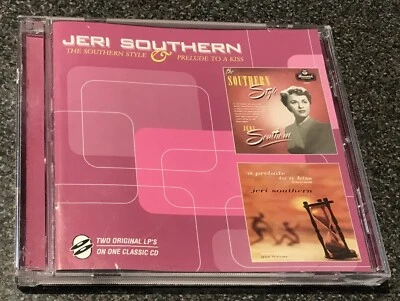 JERI SOUTHERN-THE SOUTHERN STYLE/PRELUDE TO A KISS-1998 UK CD (M/M)  - Imagem 1 de 4