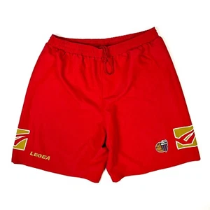 Pantaloncini Catania Calcio LEGEA Rosso Vintage Italia Calcio Taglia L - Foto 1 di 4
