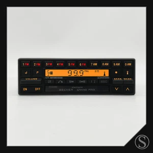 Radio electrónica Becker Grand Prix BE0780 780 para Mercedes W201 W124 W126 R129 - Imagen 1 de 1