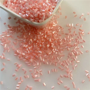 Glass Loose Tube Beads Spacer DIY Jewelry Wedding Craft 100 Gram 0.8X3mm - Picture 1 of 27