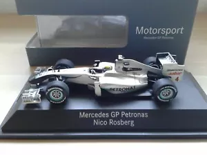 Mercedes Formel 1 Formule Un ™/ 2010 AMG Gp Petronas W01 Nico Rosberg 1:43 Neuf - Picture 1 of 2