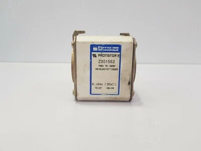 FERRAZ SHAWMUT Z301552 PROTISTOR FUSE A070URD73TTI0600 - Image 1 of 4