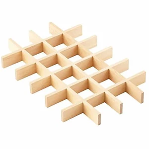 Elfa DECOR ACCESSORY 24-Section TRAY Divider For Jewelry Drawer Birch - Picture 1 of 8