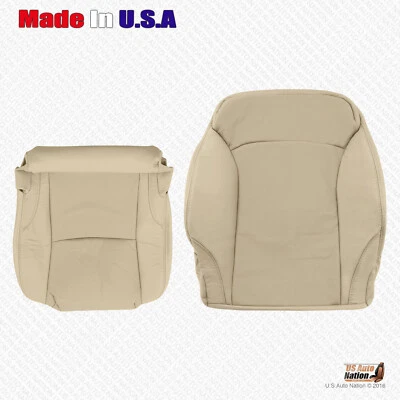 For 2009 -2013 Lexus IS250C Convertible Driver Bottom-Top Leather Seat Cover Tan - Image 1 of 4