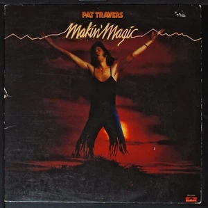 Pat Travers - Makin' Magic - original LP record [NHB2-066] USA PROMO - Picture 1 of 5