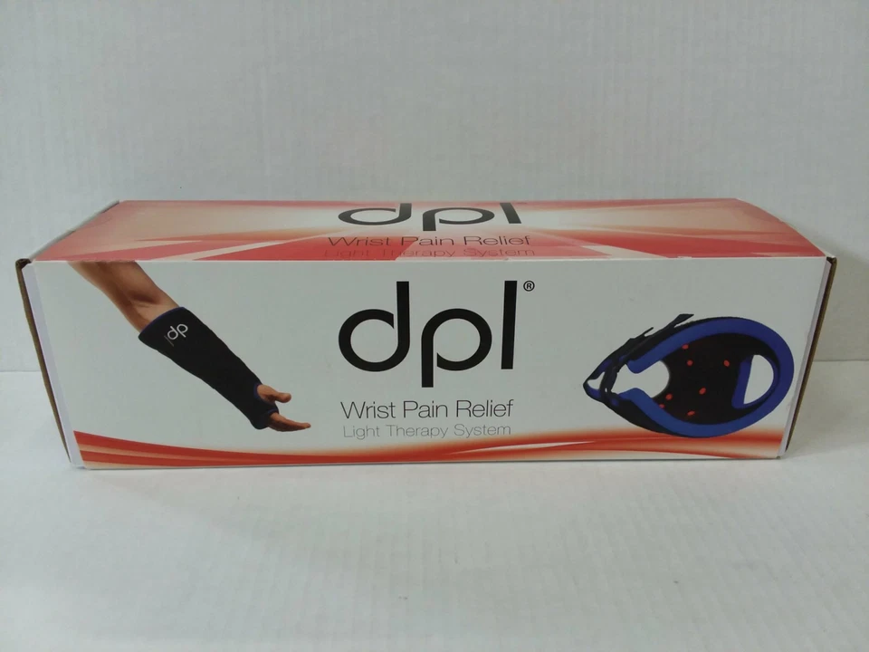 Nuevo sistema de terapia de luz para aliviar el dolor negro envoltura de muñeca DPL  Foto 1 de 4
