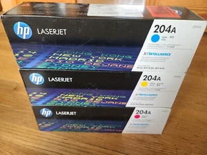 Set 3 toner OEM HP 204A SIGILLATI - Foto 1 di 7
