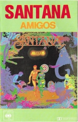 Santana ‎– Amigos, Original Cassette, Very Rare Europe Version - Image 1 of 4