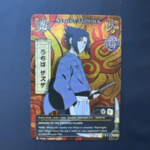 Sasuke Uchiha Holo Promo Card English Near Mint Samurai Rare - Picture 1 of 12