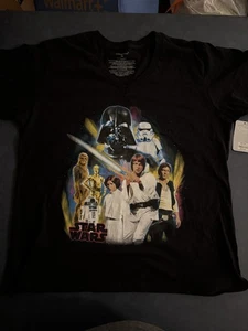 NEW Disney Star Wars T-shirt Men’s Size 2XL Original Cast Pictured  New w/Tags! - Picture 1 of 9