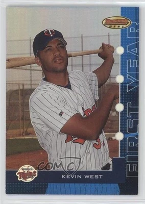 2005 Bowman's Best Blue /499 Kevin West #42 Rookie RC - Image 1 of 2