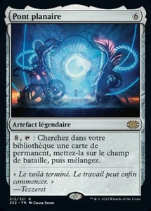 Magic The Gathering MTG PLANAR BRIDGE FRENCH Double Masters 2022 NM Near Mint - Picture 1 of 1