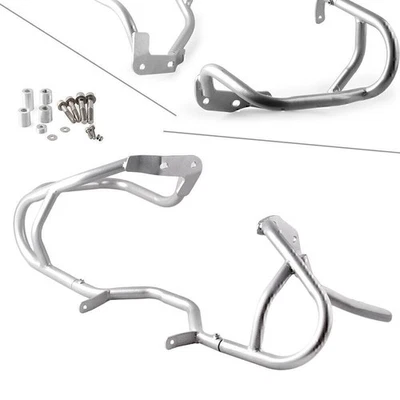 Protector de motor plateado barras de choque protector inferior para BMW R1200GS 2004-2012 Foto 1 de 4