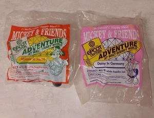 Vtg Mickey & Friends McDonalds Happy Meal Minnie in Japan Daisy in Germany Toys - Picture 1 of 2