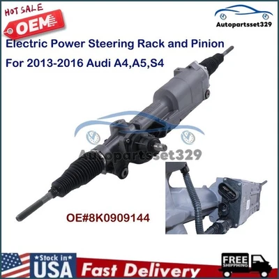 8K0909144  Electric Power Steering Rack and Pinion  for 2013-2016 Audi A4,A5,S4 - Image 1 of 4