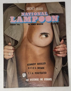 National Lampoon Magazine January 1976 Secret Issue Humor - Picture 1 of 3