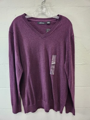 Claiborne Mens Cashmere Blend Pullover Sweater Large $50 1203-02 - Image 1 of 3