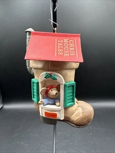 Hallmark Keepsake Collector Series Ornament 1992 Chris Mouse Tales Magic - Picture 1 of 6