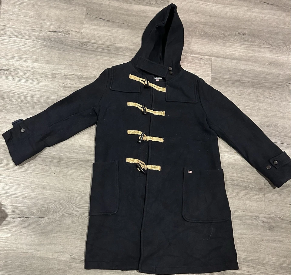 Черное спортивное пальто Polo Ralph Lauren - Изображение 1 из 4