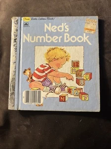 Ned's Number Book (1981) Vintage First Little Golden Book, Children’s Age 2-5 - Picture 1 of 10