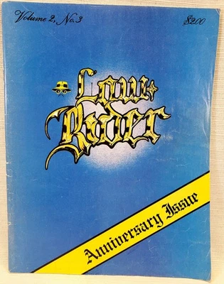 1978 LOWRIDER Magazine Anniversary Issue Volume 2 No. 3 Low Rider Culture +Clubs - Image 1 of 4