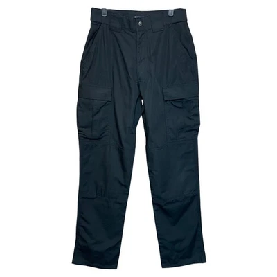 5.11 Tactical Series Mens Size Medium Adjustable Waist Black Cargo Utility Pants - Image 1 of 4