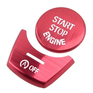 Engine Start Stop Push Button Switch Frame Trim Kit Fit For BMW F10 F11 F06 F01 - Bild 1 von 6