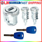 Door Lock Barrel & Ignition Switch Keys Set For Fiat Doblo MK2 Vauxhall Combo D