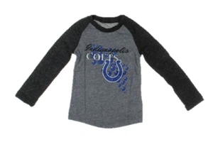 NFL Little Girls Size 6X Indianapolis Colts Bubble T-Shirt Retail $22 - Picture 1 of 5