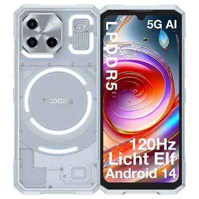 2025 DOOGEE BladeGT 5G-Netz Outdoor Handy 32GB+256GB Android 14 48MP Smartphone - Bild 1 von 4