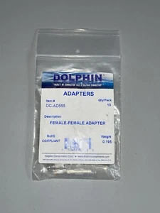 Dolphin Components DC-AD555 Female-Female Adapters - 10 PACK - Picture 1 of 5