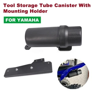 For Yamaha YFM700R Raptor 700R Tool Storage Tube Canister With Mounting Holder - Picture 1 of 24