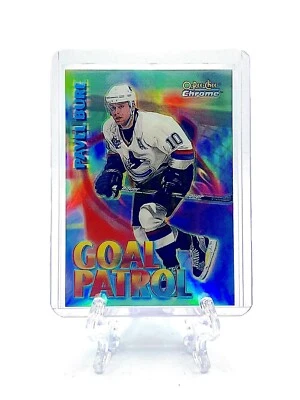 PAVEL BURE 1998-99 O-Pee-Chee Chrome #SB15 SEASON'S BEST REFRACTOR GOAL PATROL - Image 1 of 2
