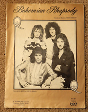 BOHEMIAN RHAPSODY—Freddie Mercury–Queen—Vintage Sheet Music—1975